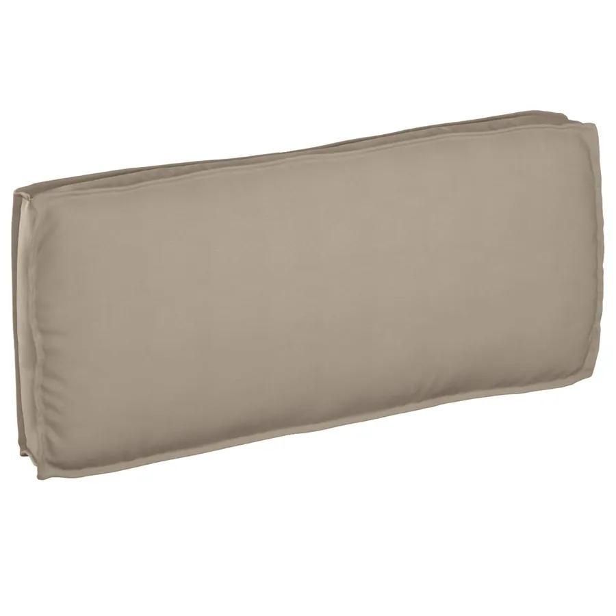 Coussin Taupe 120 x 50 x 12 cm Tissu Oxford