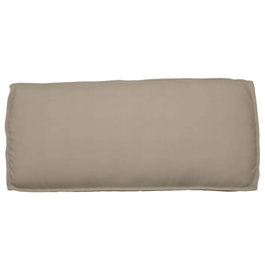 Coussin Taupe 120 x 50 x 12 cm Tissu Oxford - 6