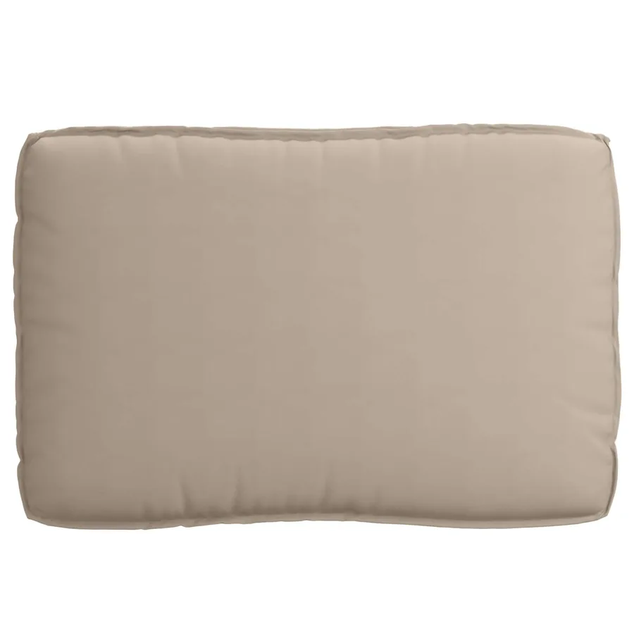Set de coussins de palette 2 pcs Taupe Tissu Oxford - 10
