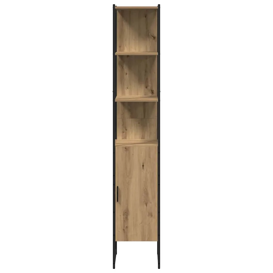 Meubles de salle de bain 3 pc Marron 33 x 33 x 185,5 cm - 7