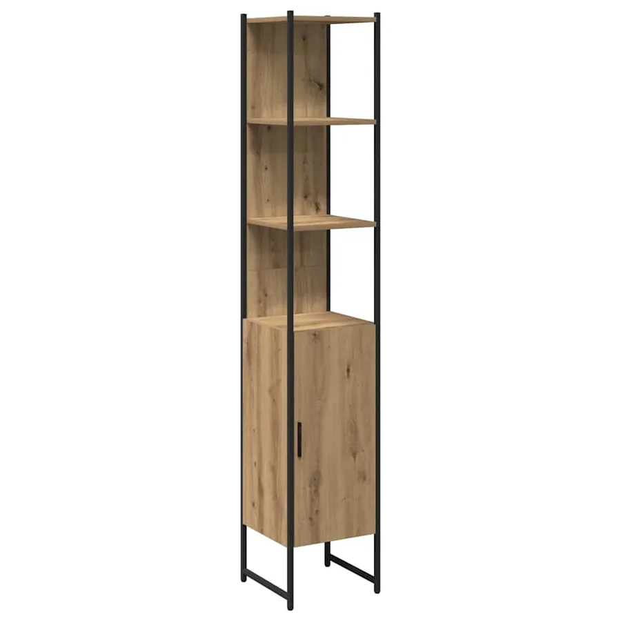 Ensemble de mobilier de salle de bain 4 pc Marron - 5