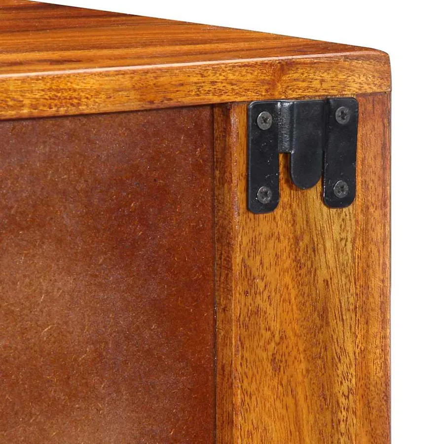 Cabinet de chevet avec tiroir 2 pcs Marron 40 x 35 x 35 cm - 11
