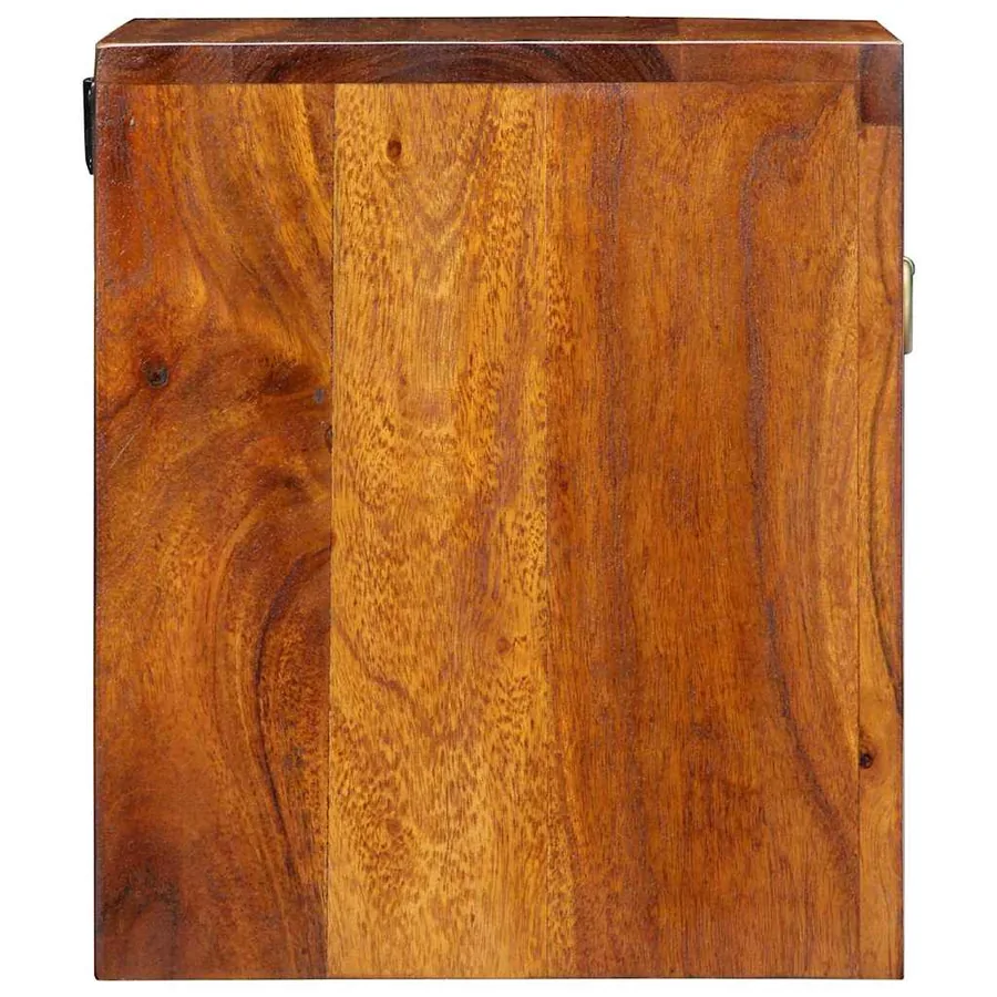 Cabinet de chevet avec tiroir 2 pcs Marron 40 x 35 x 35 cm - 7
