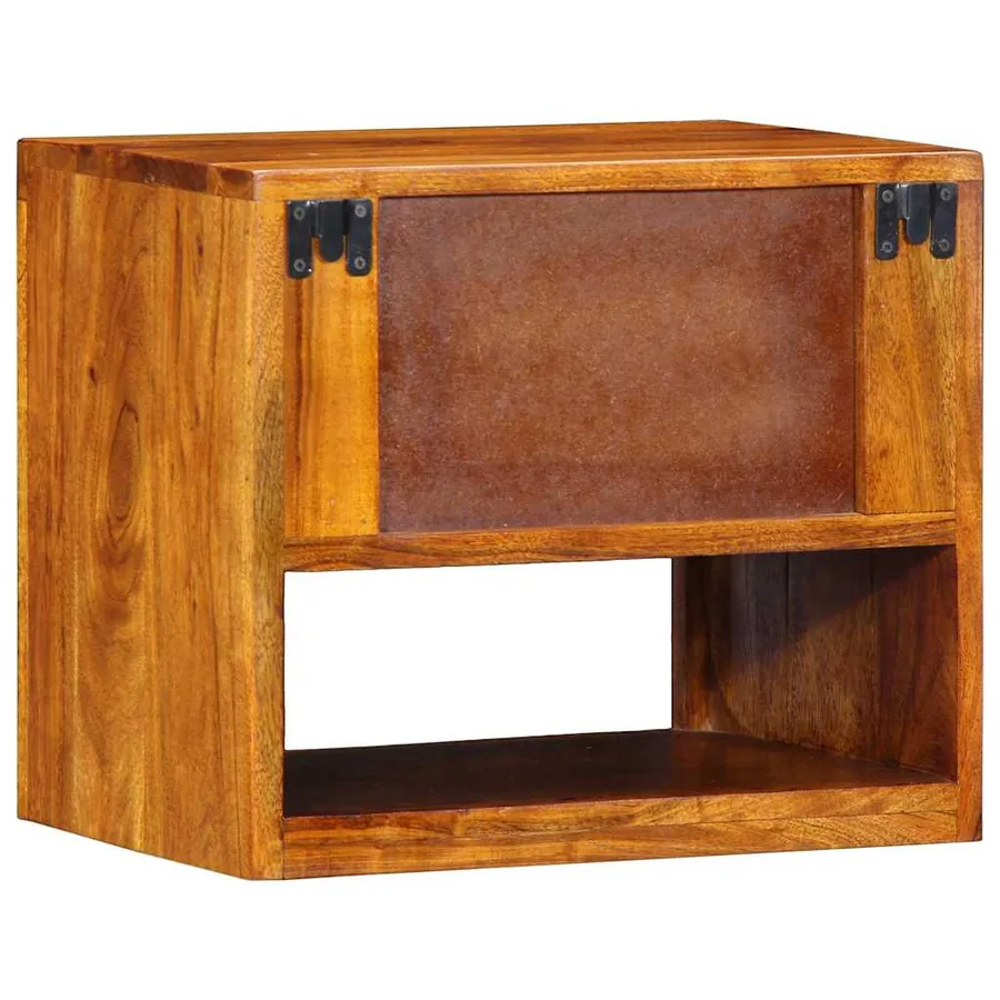 Cabinet de chevet avec tiroir 2 pcs Marron 40 x 35 x 35 cm - 8