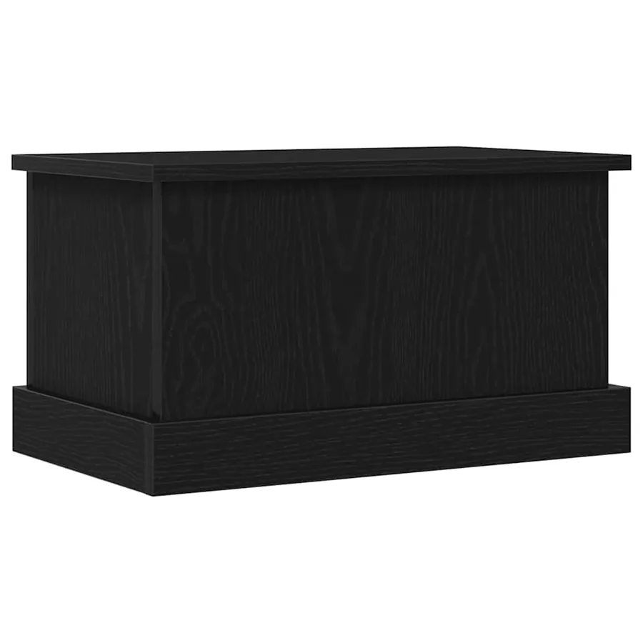 Boîte de Rangement Chêne noir 50 x 30 x 28 cm Bois d'ingénierie - 5