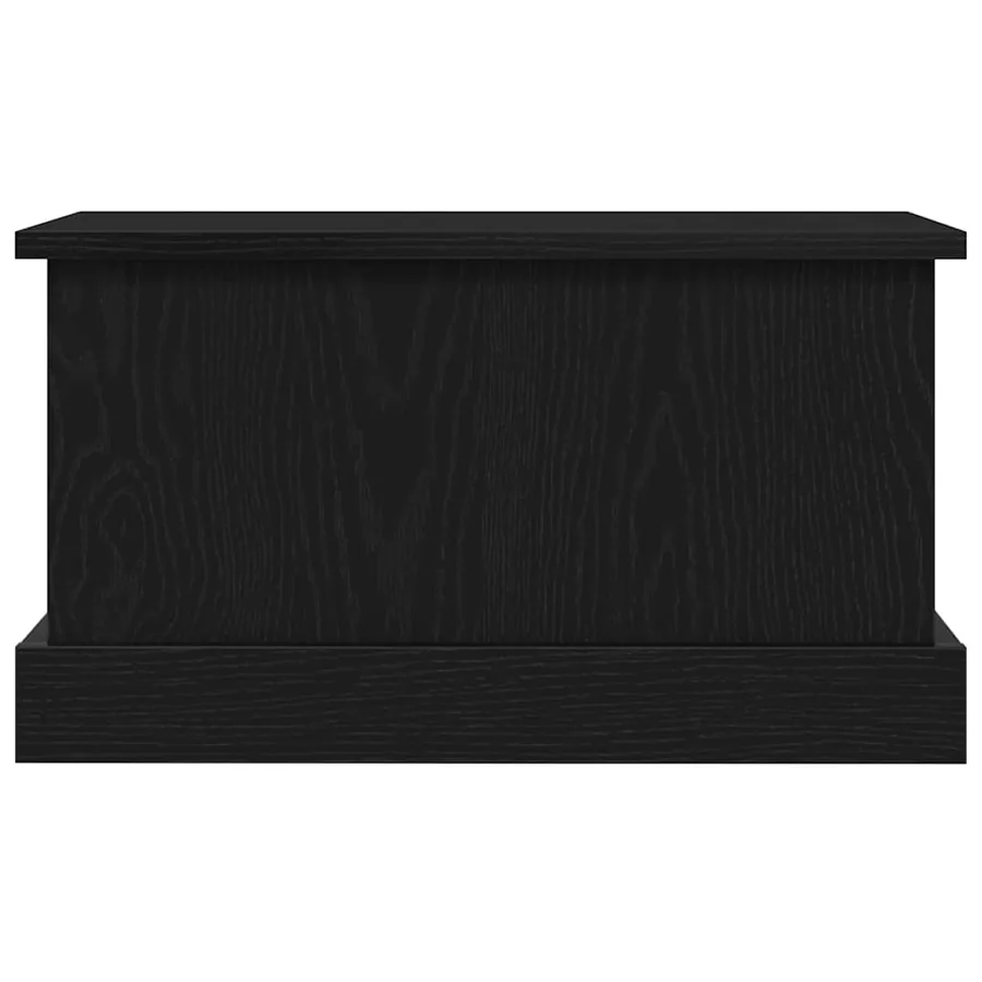 Boîte de Rangement Chêne noir 50 x 30 x 28 cm Bois d'ingénierie - 7