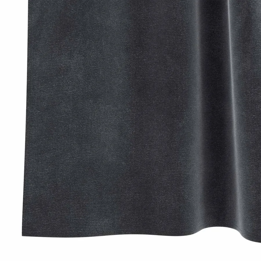 Rideaux occultants 2 pcs Gris foncé 140 x 140 cm Velours - 6