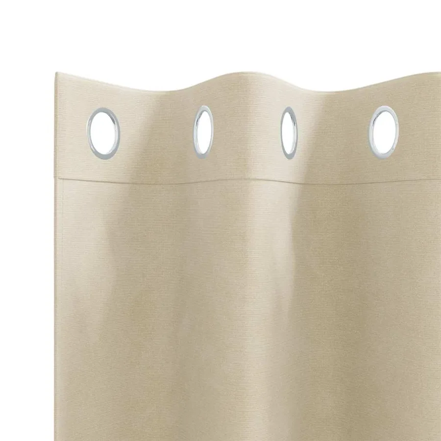 Rideaux occultants 2 pcs Crème 140 x 225 cm Velours - 5