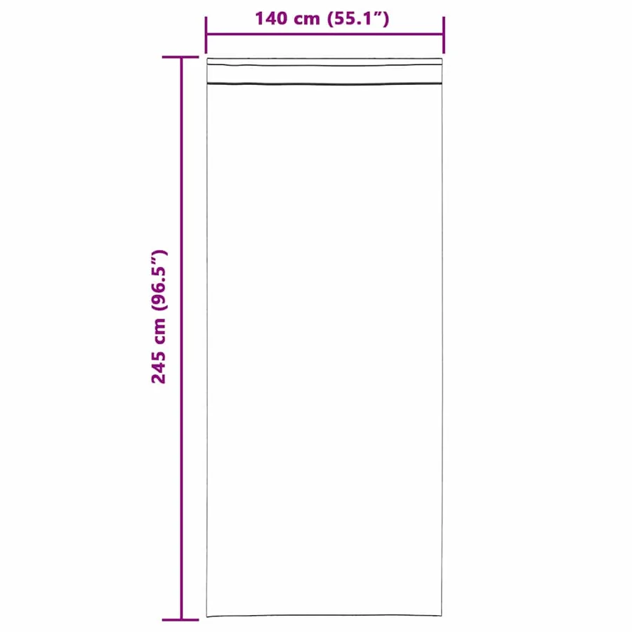 Rideaux occultants 2 pcs Gris foncé 140 x 245 cm Velours - 9