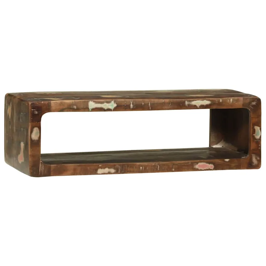 Meuble TV 80 x 30 x 25 cm Bois massif de récupération