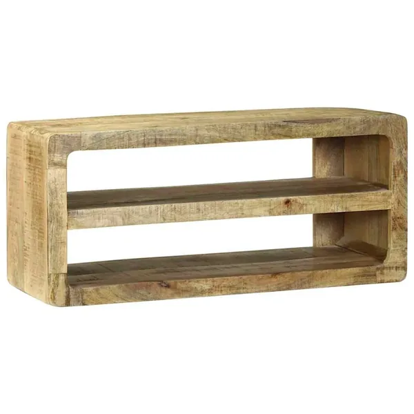 Meuble TV Marron 80 x 32 x 36 cm Bois de manguier massif
