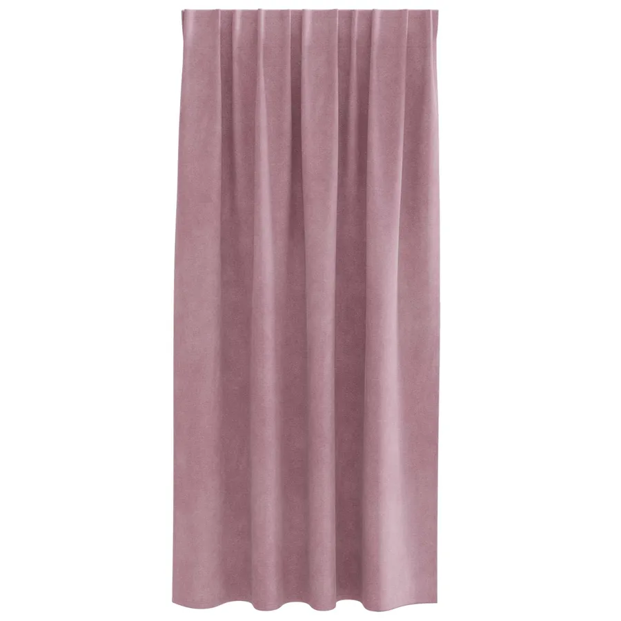 Rideaux occultants 2 pcs Rose foncé 140 x 175 cm Velours - 4
