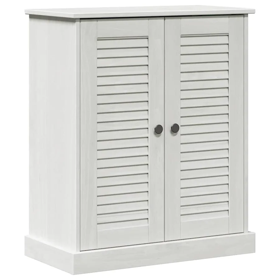 Armoire de salle de bain avec porte VIGO Blanc et Blanc Antique - 2