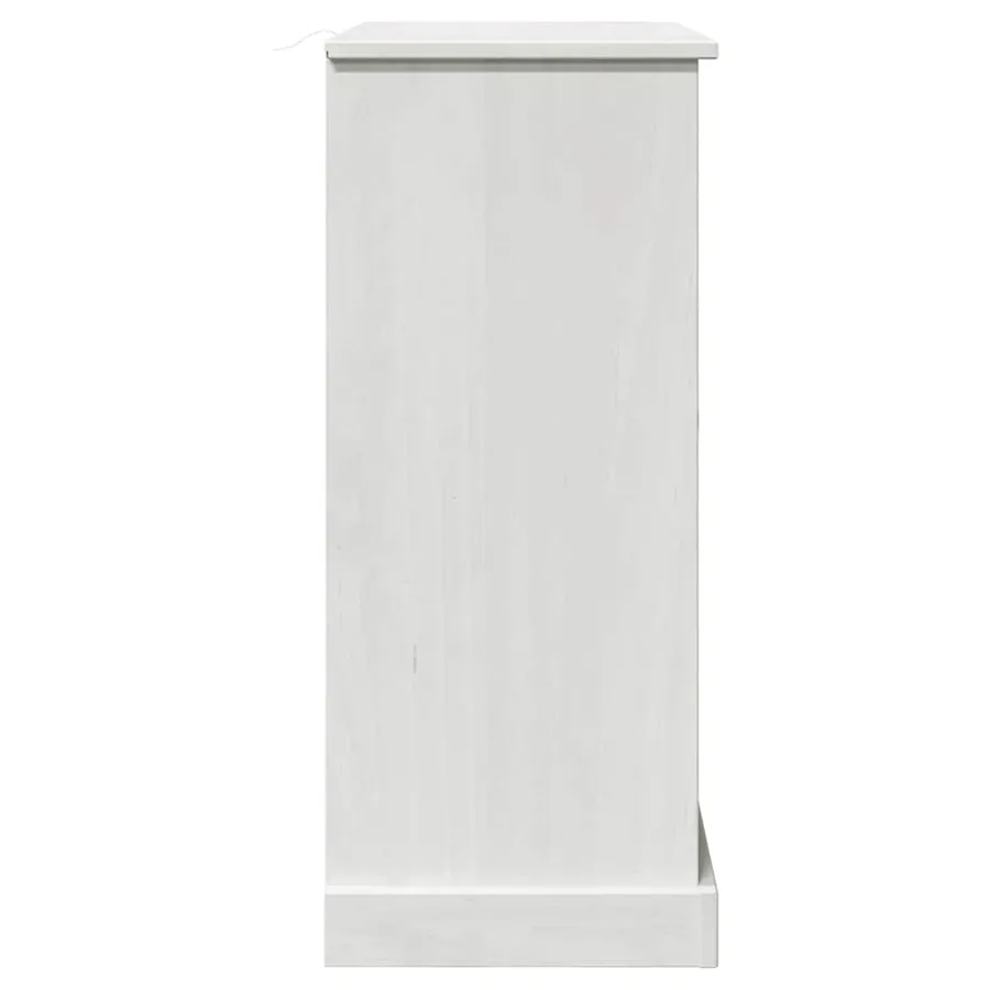 Armoire de salle de bain avec porte VIGO Blanc et Blanc Antique - 7