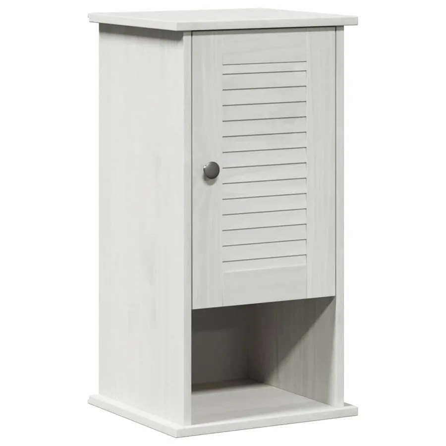 Armoire de salle de bain avec porte VIGO Blanc et Blanc Antique - 2