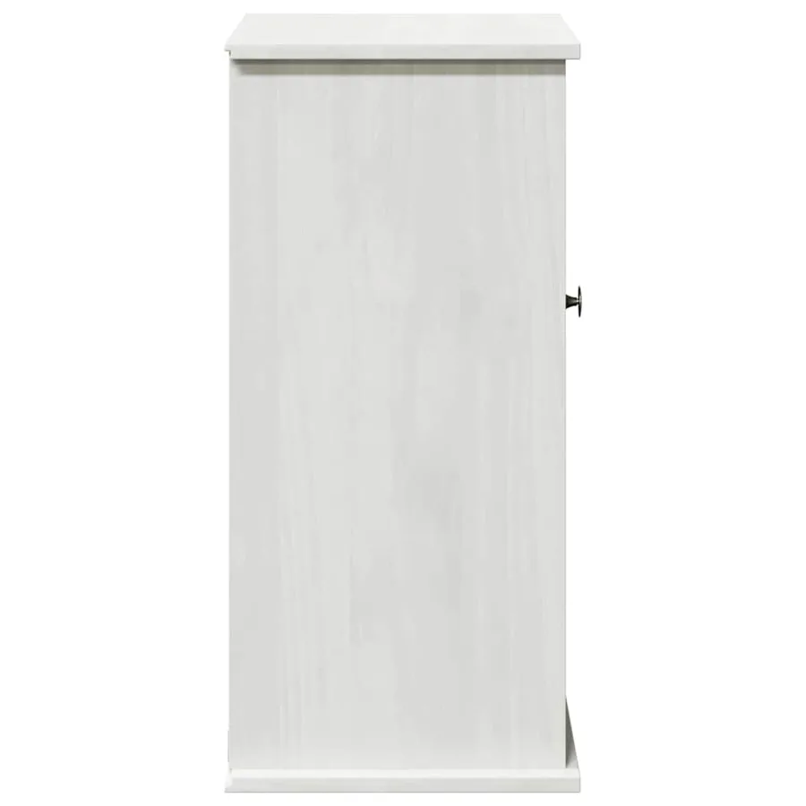 Armoire de salle de bain avec porte VIGO Blanc et Blanc Antique - 7