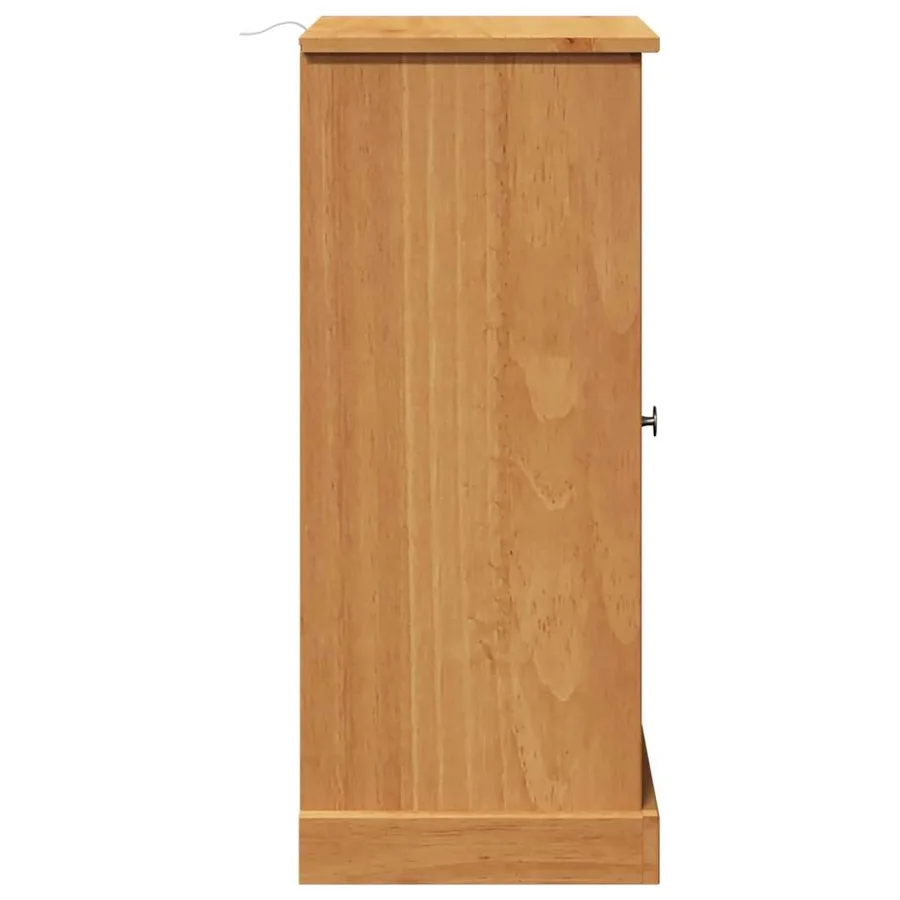 Armoire de salle de bain avec porte VIGO Marron et Marron Miel - 7