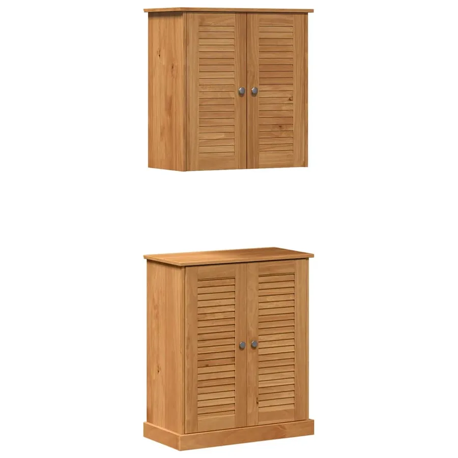 Ensemble de mobilier de salle de bain avec étagère VIGO 2 pcs - 2