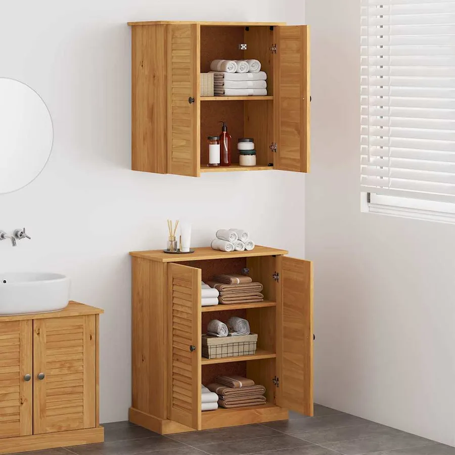 Ensemble de mobilier de salle de bain avec étagère VIGO 2 pcs - 4