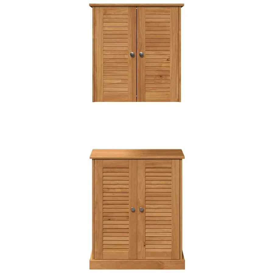 Ensemble de mobilier de salle de bain avec étagère VIGO 2 pcs - 7