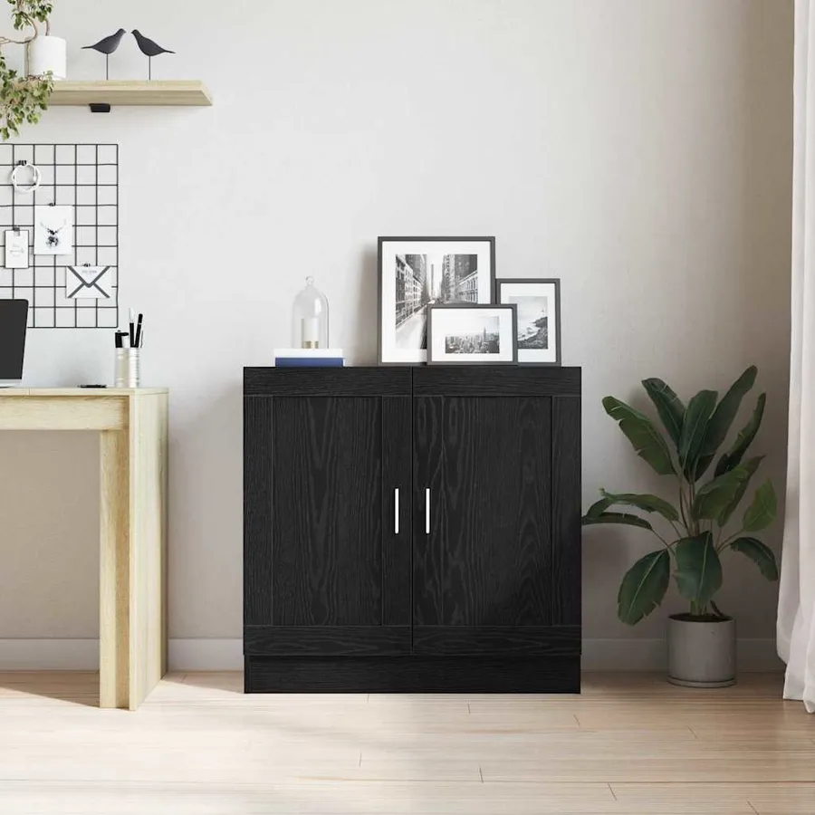 Bibliothèque Chêne noir 82,5 x 30,5 x 80 cm Bois d'ingénierie - 4