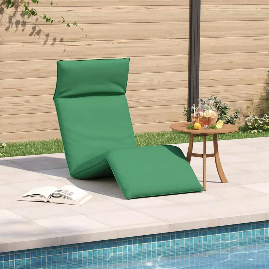 Transat pliant taupe 175 x 54 x 8,5 cm tissu Oxford - 47