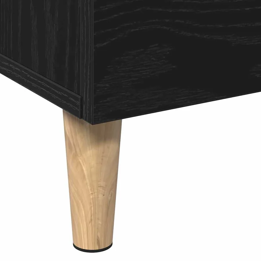 Haut Armoire Chêne noir 70 x 31 x 115 cm Bois d'ingénierie - 10