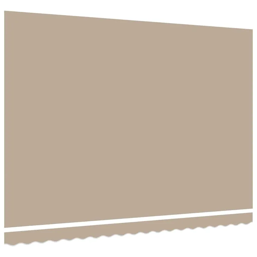 Toile de rechange pour auvent Beige 4,5 × 3 m Polyester - 4