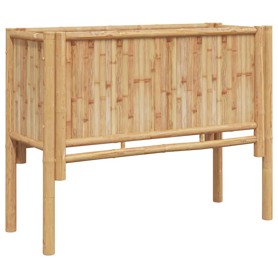 Lit surélevé Marron 90 x 35 x 70 cm Bambou - 2