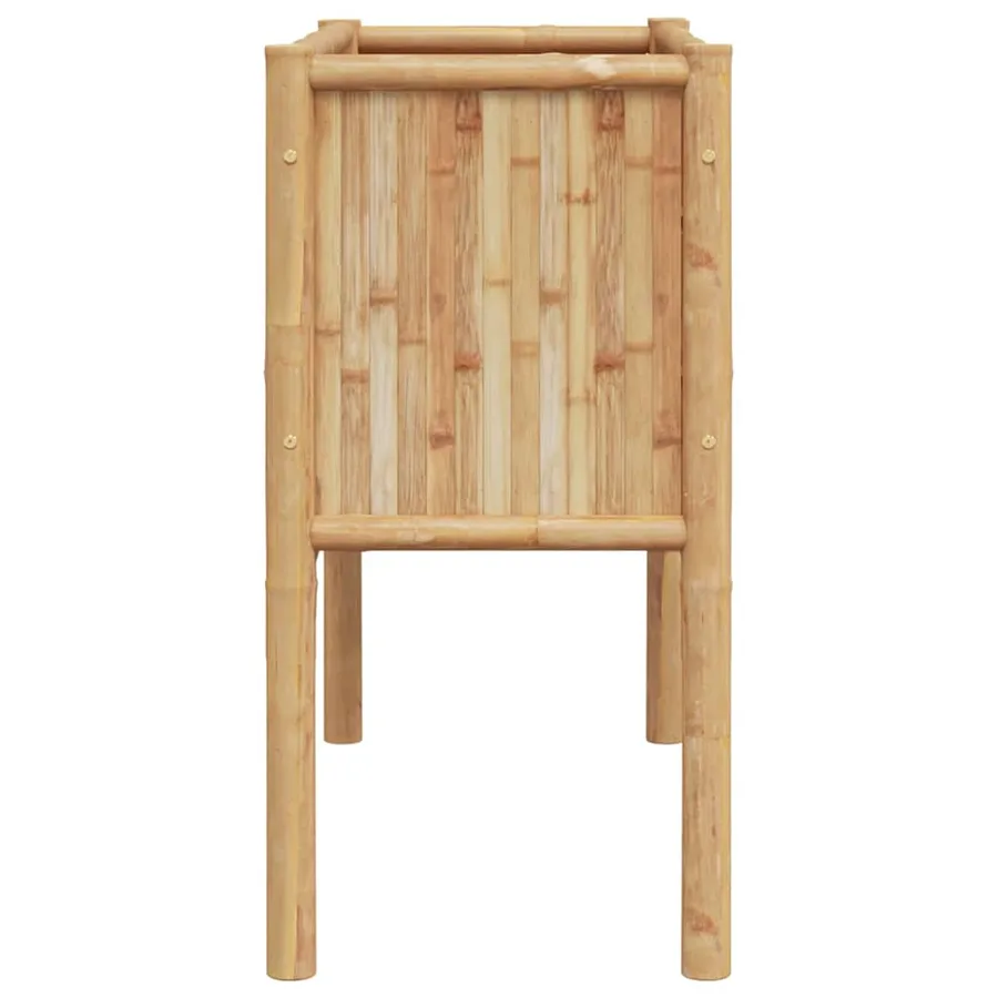 Lit surélevé Marron 90 x 35 x 70 cm Bambou - 7