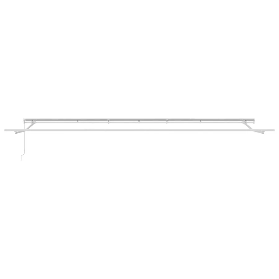 Auvent rétractable Beige 600 × 300 cm Polyester et Aluminium - 6