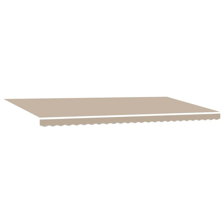 Auvent rétractable Beige 600 × 300 cm Polyester - 5