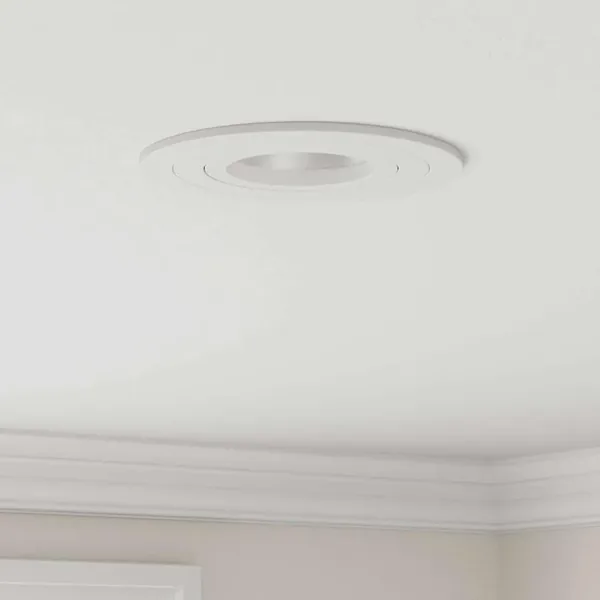 Projecteur 12 pcs Blanc 9 x 9 x 2 cm Aluminium