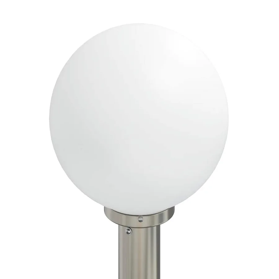 Borne lumineuse avec détecteur et prise 120 cm acier inoxydable IP44 - 7