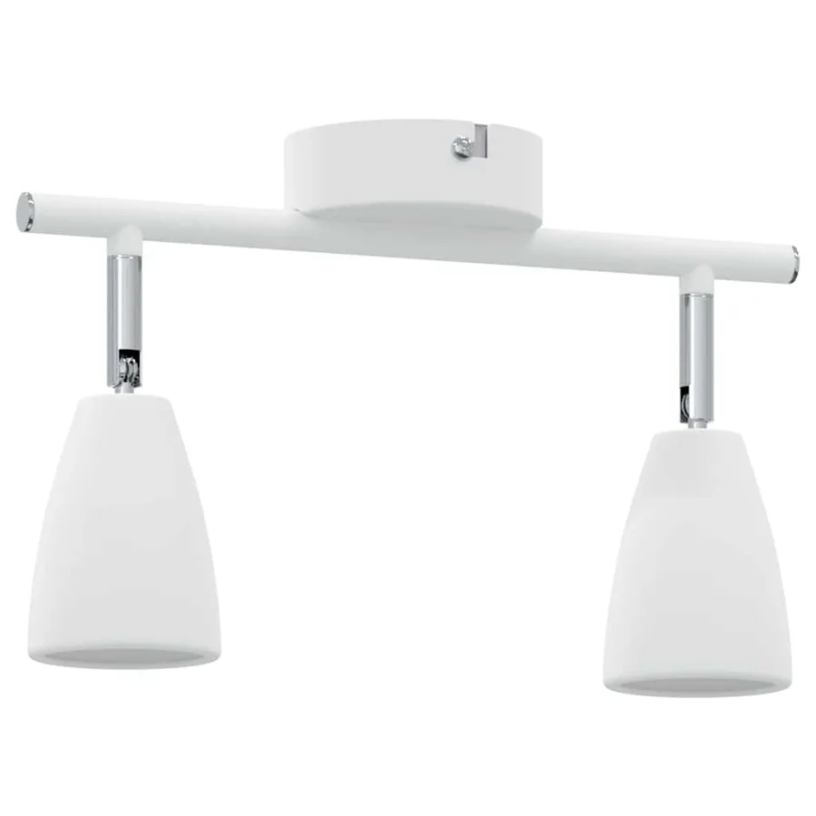 Spot de plafond Blanc 25.5 x 8 x 16 cm Métal - 5