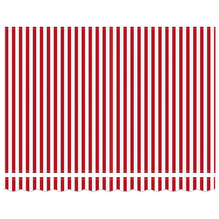 Auvent rétractable Rouge et Blanc 300 x 250 cm - 7