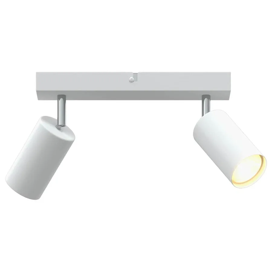 Spot de plafond avec des projecteurs Blanc 26 x 6 x 16 cm Métal - 11