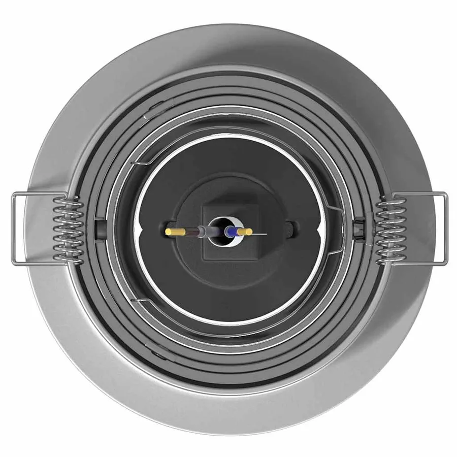 Projecteur 24 pcs Argenté 9 x 9 x 2 cm Aluminium - 7