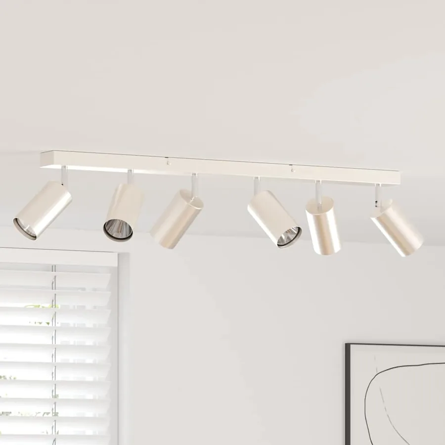 Spot de plafond Nickel 73 x 6 x 16 cm Métal