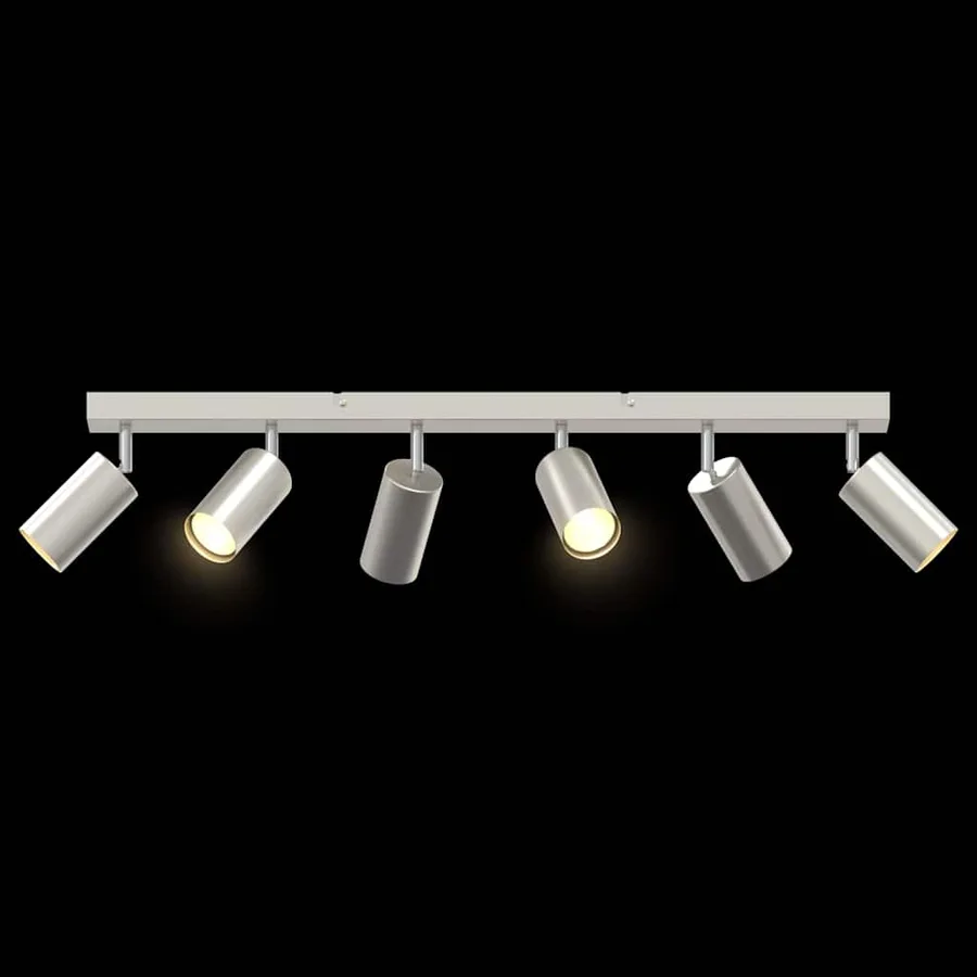 Spot de plafond Nickel 73 x 6 x 16 cm Métal - 12