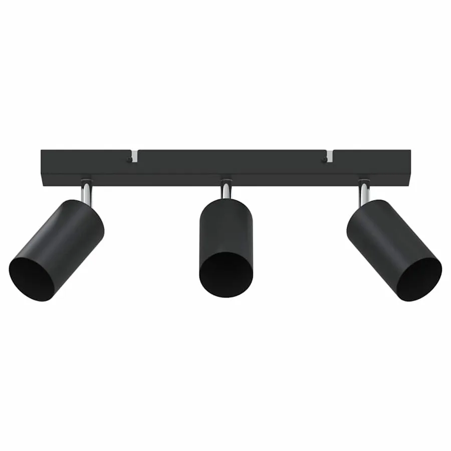 Spot de plafond avec des projecteurs Noir 38 x 6 x 16 cm Métal - 2