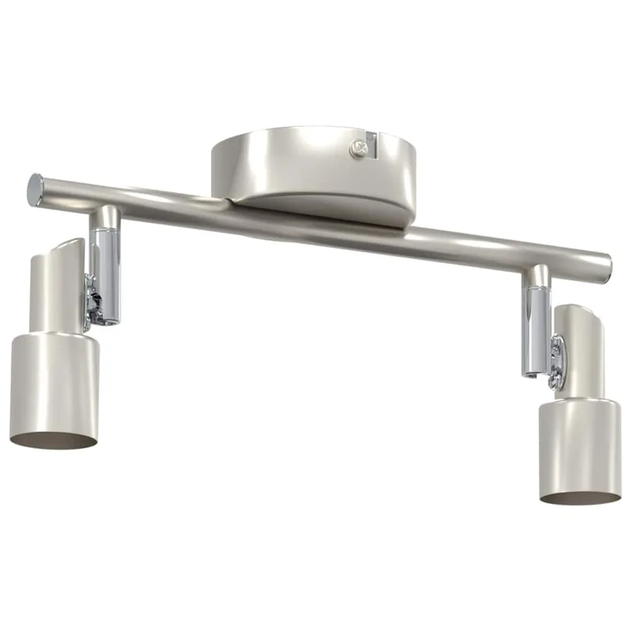 Spot de plafond Nickel 25,5 x 8 x 11 cm Acier - 5