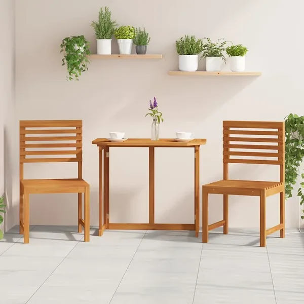 Chaise de jardin 2 pcs Marron 50 x 50 x 91cm