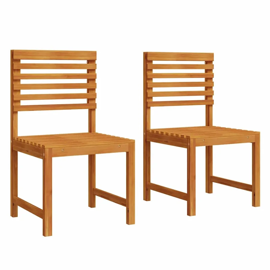 Chaise de jardin 2 pcs Marron 50 x 50 x 91cm - 2