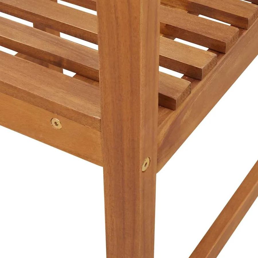 Chaise de jardin 2 pcs Marron 50 x 50 x 91cm - 8