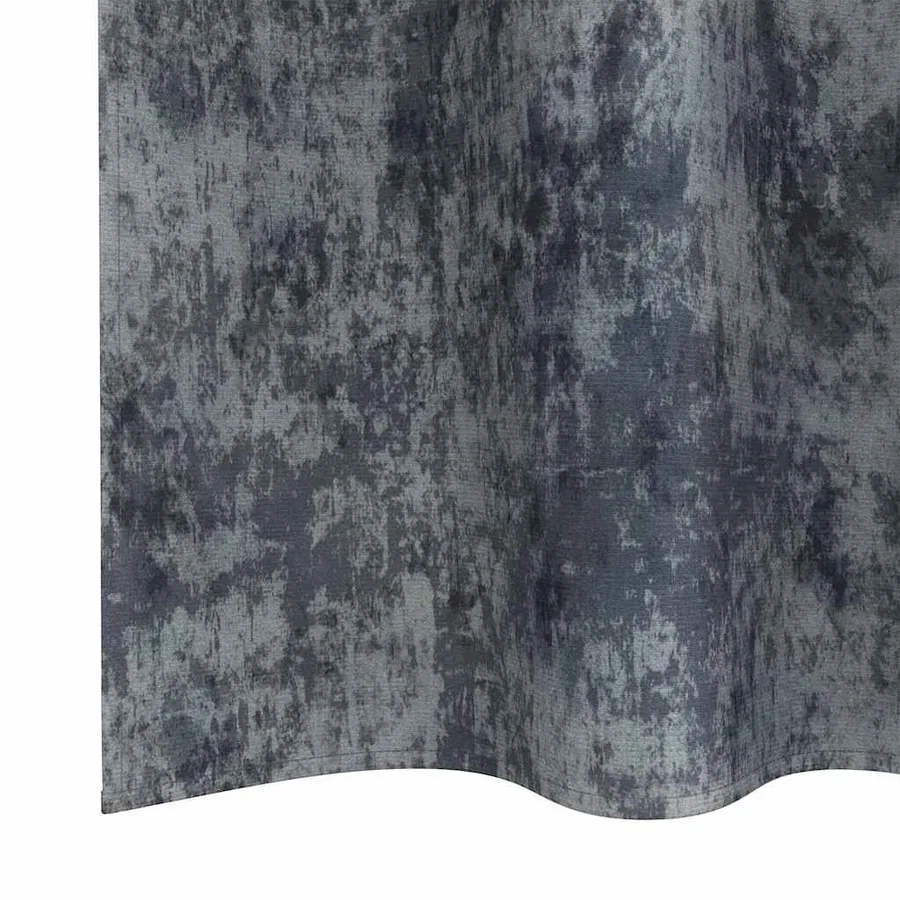 Rideaux en velours 2 pcs Gris Argenté 260 x 140 cm Velours - 6