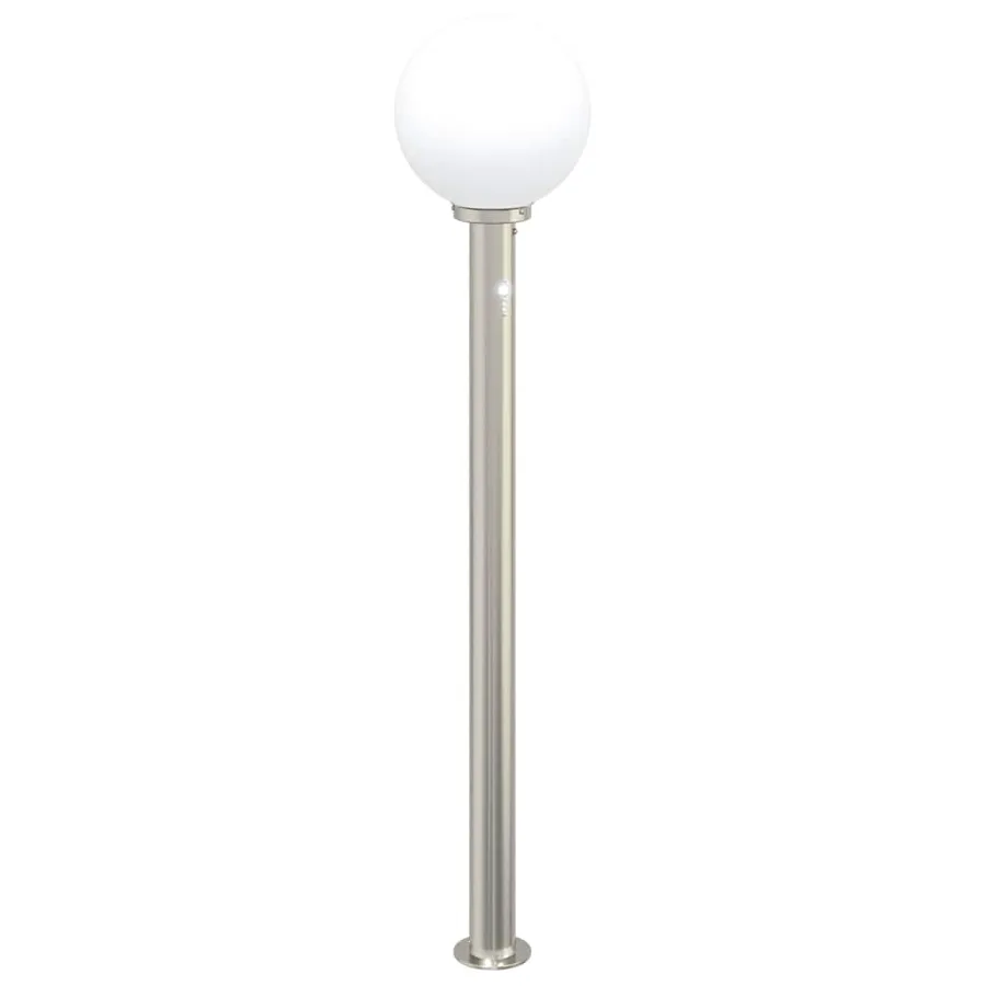 Bornes lumineuses avec détecteur lot de 3 120 cm acier inoxydable IP44 - 4