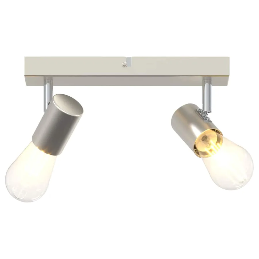Spot de plafond Nickel 26 x 6,5 x 11,5 cm Métal - 11