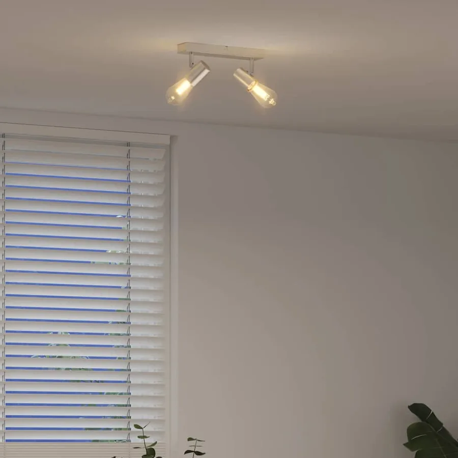 Spot de plafond Nickel 26 x 6,5 x 11,5 cm Métal - 4