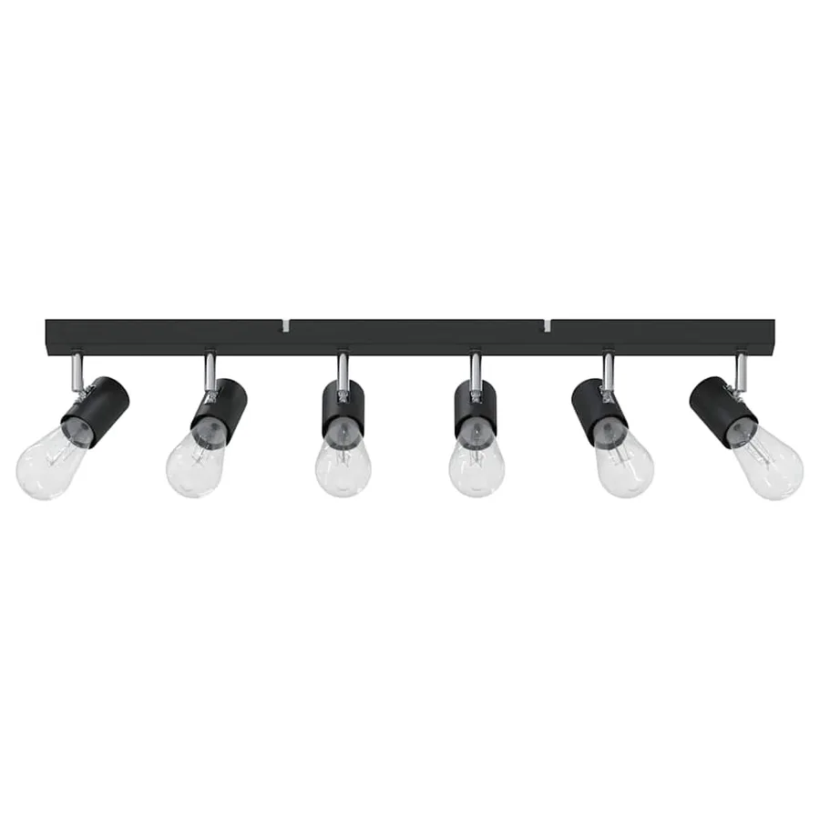 Spot de plafond Noir 73 x 6,5 x 11,5 cm Métal - 3